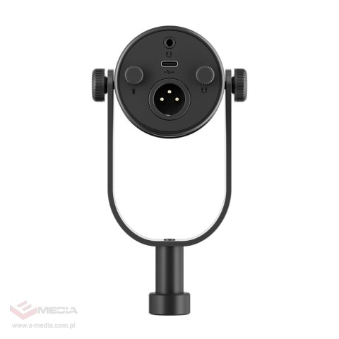 Mikrofon studyjny BOYA CastMic P60B z ramieniem przewodowy USB XLR - czarny