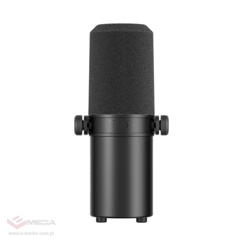Mikrofon studyjny BOYA CastMic P60B z ramieniem przewodowy USB XLR - czarny