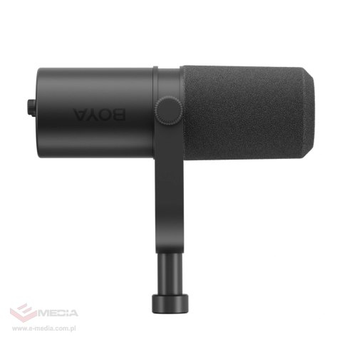 Mikrofon studyjny BOYA CastMic P60B z ramieniem przewodowy USB XLR - czarny