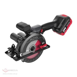 Pilarka tarczowa bezszczotkowa MOVA PCS150K 20V 150mm (bateria i ładowarka w zestawie)