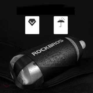 Saszetka rowerowa Rockbros D45 biodrowa na bidon - czarna