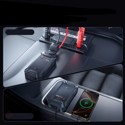 Jump starter Baseus PrimeTrip VJ1 12000mAh - czarny