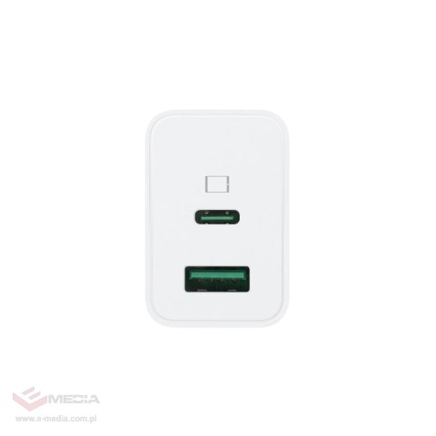 Ładowarka sieciowa OPPO OSAB4CB4AE 45W USB-A + USB-C - biała