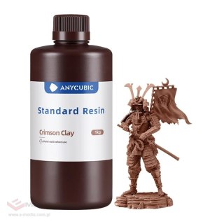 Żywica ANYCUBIC Standard Resin (karmazynowa glina)