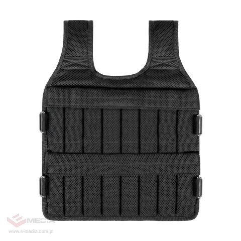 Kamizelka obciążeniowa regulowana 20kg, REBEL ACTIVE