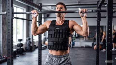 Kamizelka obciążeniowa regulowana 20kg, REBEL ACTIVE
