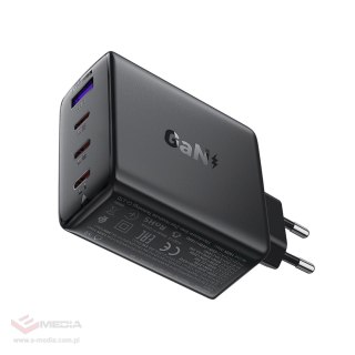 Ładowarka Acefast A94 sieciowa GaN2 USB-A / 3x USB-C PD 100W - czarna