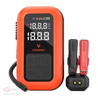 Kompresor samochodowy Etenwolf X6 Pro Max 11.03bar 12000mAh