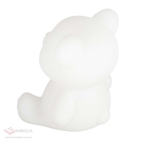 Lampka nocna do malowania farbami dla dzieci zestaw kreatywny miś
