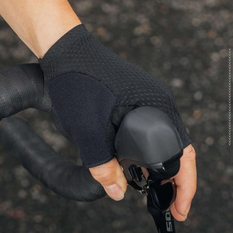 Rękawiczki rowerowe Rockbros TLS004 ROAD TO SKY krótkie amortyzujące L - czarne