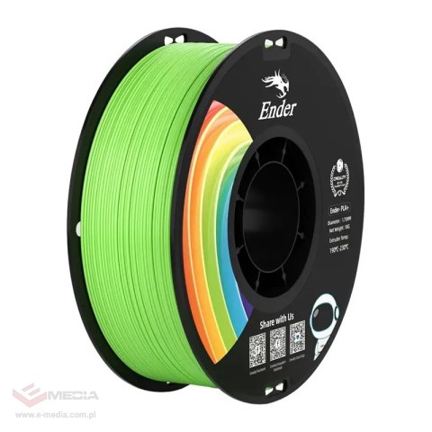 Filament Creality Ender PLA+ (zielony)