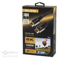 Kabel HDMI PREMIUM 8K - 3m