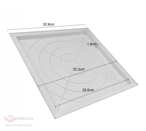 ABS Enclosure for Wifi Panel Antenna 200x195mm