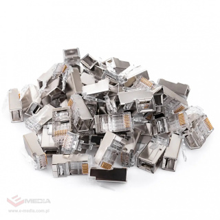 RJ45-Cat-Stecker. 6 FTP abgeschirmt