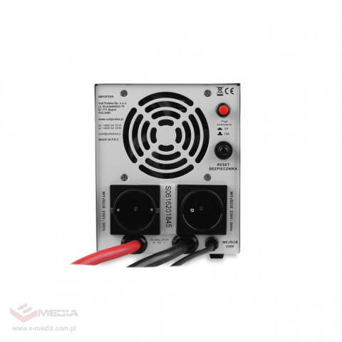 Zasilacz UPS Volt Polska 3SP080012E 800 VA 500 W Zasilacz UPS Volt Polska 3SP080012E 800 VA 500 W