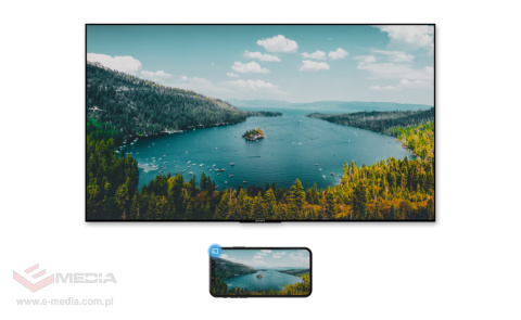 Android SMART TV + DVB-T2/C HEVC Homatics Box R 4K Android 11 WiFi with certification Google and Netflix