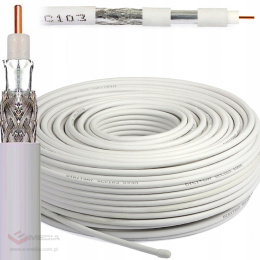 Kabel koncentryczny RG-6 LXK504