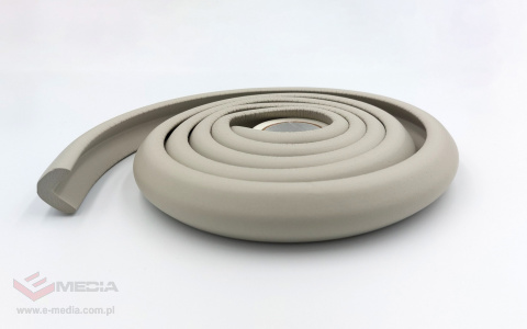 Taśma piankowa do narożników 2,3x0,8 2m szara