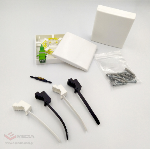 Fiber optic kit for self-assembly 200m
