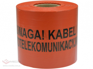 Orange warning foil 20cm x 500m