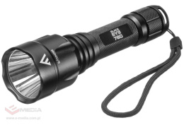 Rechargeable handheld LED flashlight Mactronic Black Eye 780