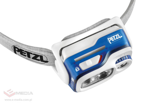 Stirnlampe, Stirnlampe Petzl Swift RL blau - 5 Jahre Garantie
