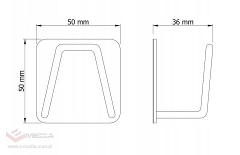 Organizer na gąbkę kuchenna do zlewu ściany uchwyt czarny
