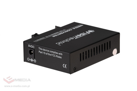 FIBERTECHNIC Gigabit Media Konwerter FCM-3100-F-DIN SFP RJ45 z uchwytem DIN