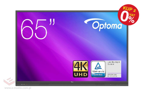 Optoma 3651RK interactive monitor 65" Optoma 3651RK interactive monitor 65"