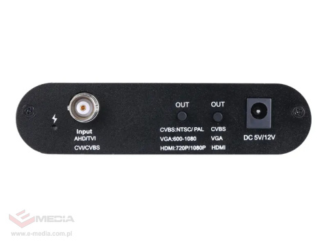 AHD/TVI/CVI zu HDMI/VGA/CVBS Konverter Spacetronik SP-AHTV02