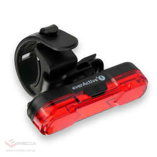 Rechargeable everActive TL-X5R Night Rider LED rear bicycle light