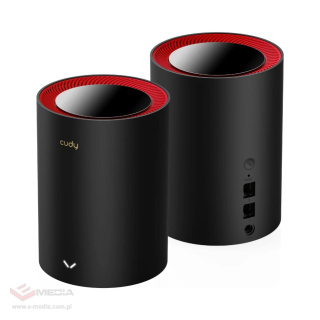 AX3000 Dual Band 2.5Gbps LAN Mesh Router WiFi 6 2pcs Cortex A53 Cudy M3000