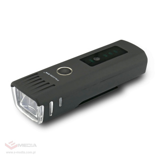 A set of rechargeable Falcon Eye City LED bicycle lights