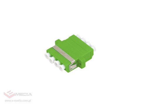Adapter światłowodowy jednomodowy SM LC/APC quad ALANTEC