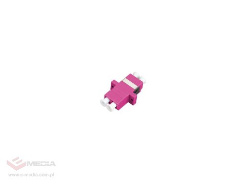 Adapter światłowodowy multimodowy OM4 LC duplex ALANTEC