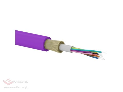 Kabel światłowodowy OM4 B2ca U-DQ(ZN)BH uniwersalny trudnopalny "FireHardy" MM 24G 50/125 LSOH ALANTEC Kabel światłowodowy OM4 B2ca U-DQ(ZN)BH uniwersalny trudnopalny "FireHardy" MM 24G 50/125 LSOH ALANTEC