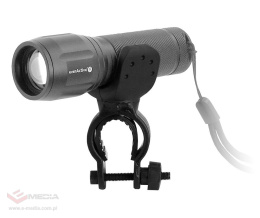 Fahrradscheinwerfer vorne: everActive FL-300+ Cree XP-G3 350 Lumen LED-Taschenlampe + Fahrradträger