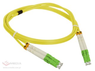 Patch cord SM LC/APC-LC/APC duplex 9/125 2.0m ALANTEC
