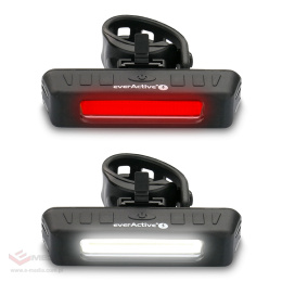 Set mit zwei wiederaufladbaren everActive BL-150R DualBeam Fahrradlichtern