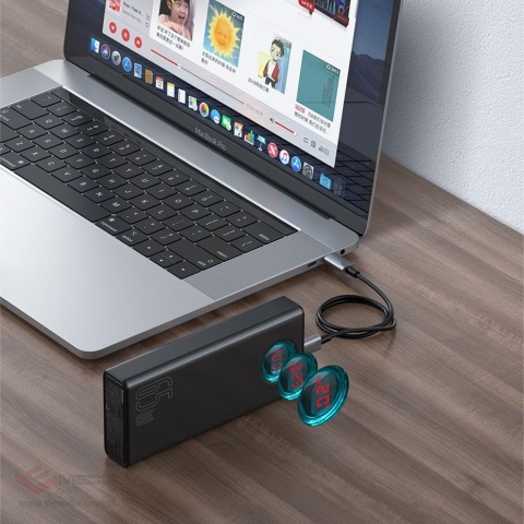 Power Bank (powerbank) Baseus Amblight PPLG000102 65W QC3.0 PD 3.0 30000 mAh