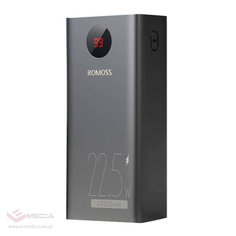 Powerbank Romoss PEA40PF 22.5W QC3.0 PD SCP 40000mAh