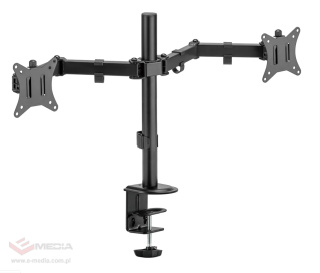 Desktop mount for 2 x Spacetronik SPA-120