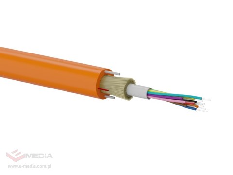 Kabel światłowodowy OS2 zewnętrzny DAC do bezpośredniego układania w ziemi, pomarańczowy SM 24J 9/125 G652D Fca PE ALANTEC Kabel światłowodowy OS2 zewnętrzny DAC do bezpośredniego układania w ziemi, pomarańczowy SM 24J 9/125 G652D Fca PE ALANTEC