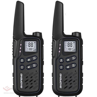 Baofeng BF-T25E PMR radio 2 pcs. - Black