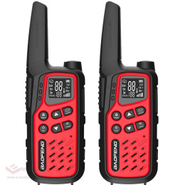Baofeng BF-T25E PMR radio 2 pcs. -Red