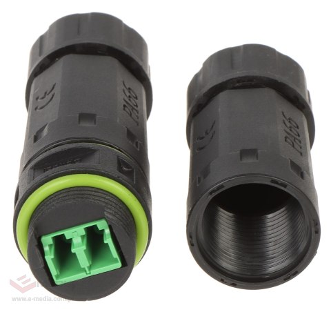 MUFA ŚWIATŁOWODOWA PUH-2LC/APC IP68