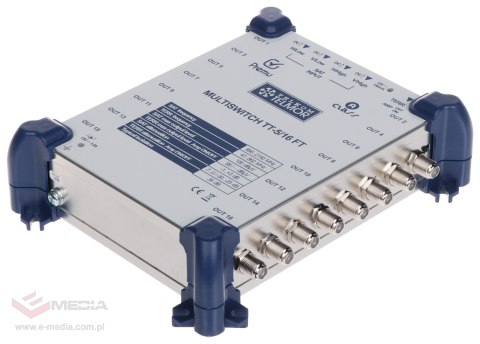MULTISWITCH TT-5/16-FT-PREMU 5 WEJŚĆ/16 WYJŚĆ TELMOR