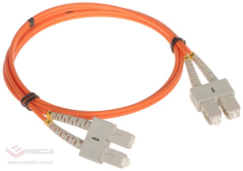 PATCHCORD WIELOMODOWY PC-2SC/2SC-MM 1 m