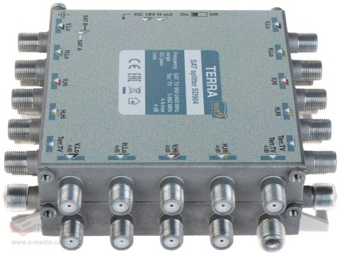 ROZGAŁĘŹNIK TV/SAT SD-904 TERRA