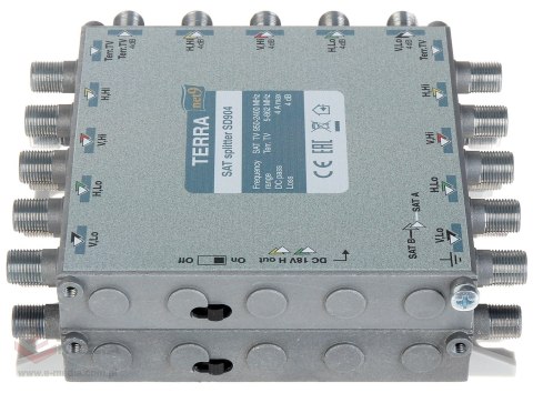 ROZGAŁĘŹNIK TV/SAT SD-904 TERRA
